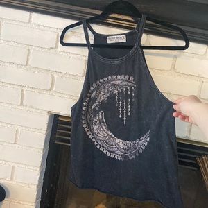Halter moon tank